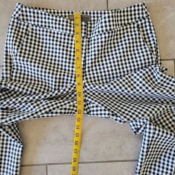 Donna RICCO CHECKERED ANKLE/CROPPED PANTS SIZE 8‎ - Picture 9 of 12